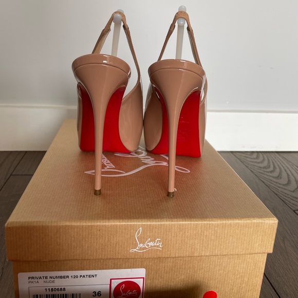 Christian Louboutin Patent Private Number 120 - Picture 1 of 5